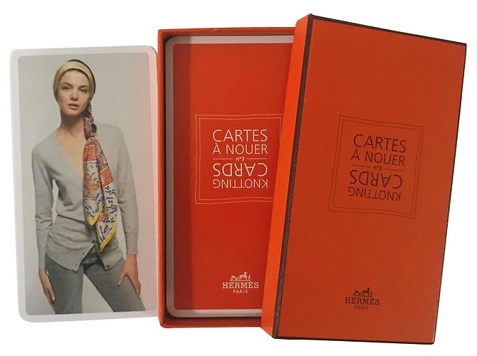 Hermès viel von 22 Karten binden Mehrfarben