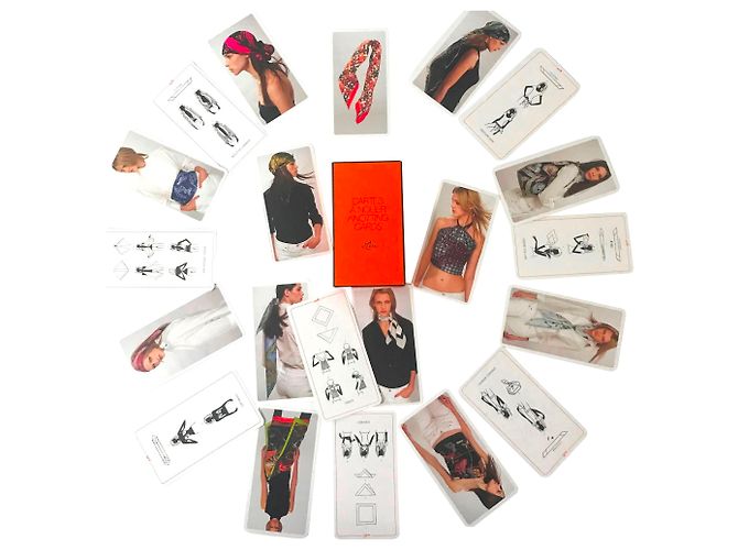 Hermès molto 22 carte di pareggio Multicolore