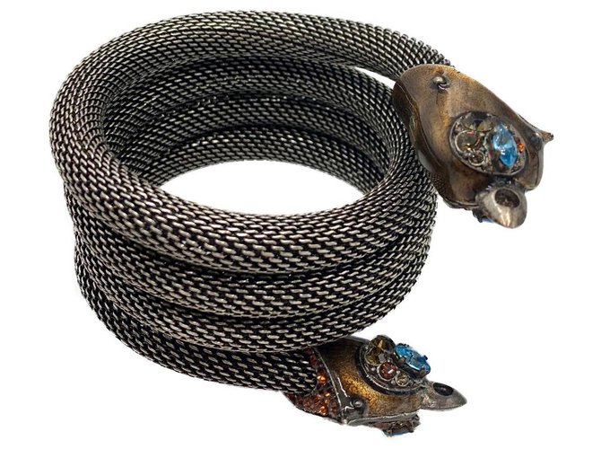Lanvin Bracelets Metallic Metal  ref.176152