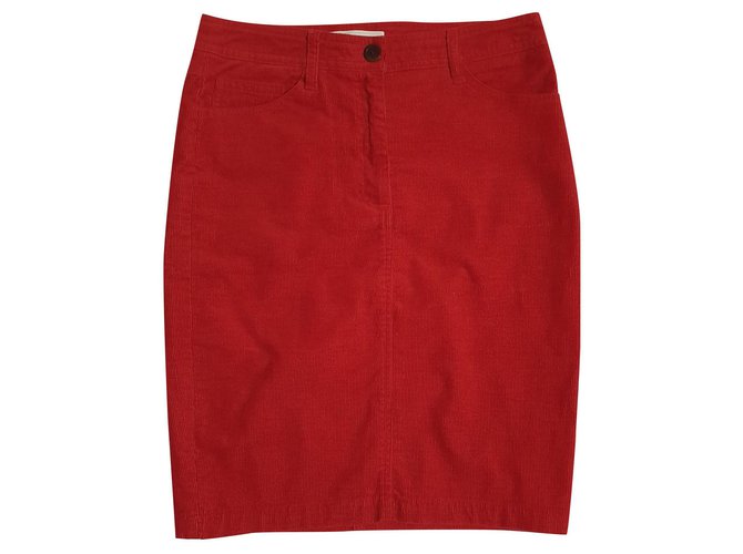 Sessun Skirts Red Cotton  ref.176275