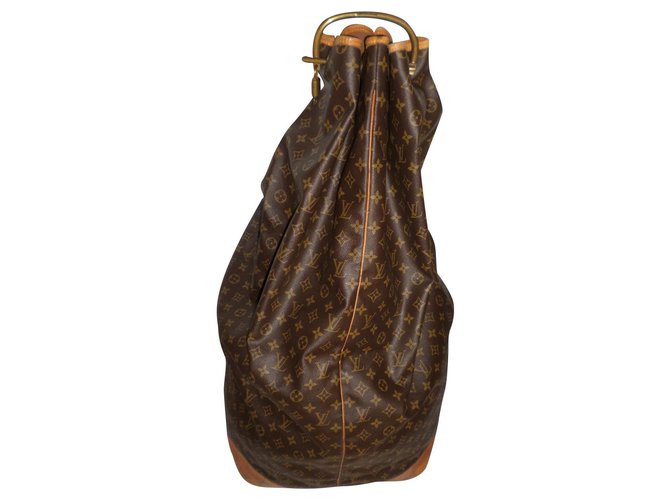 Louis Vuitton Sailor travel bag Brown Cloth  ref.176409