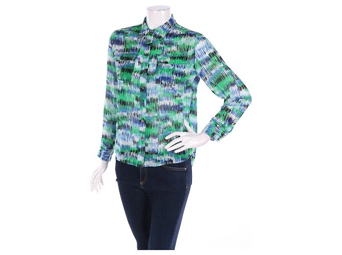 Camicia astratta Vince Camuto Multicolore Poliestere S