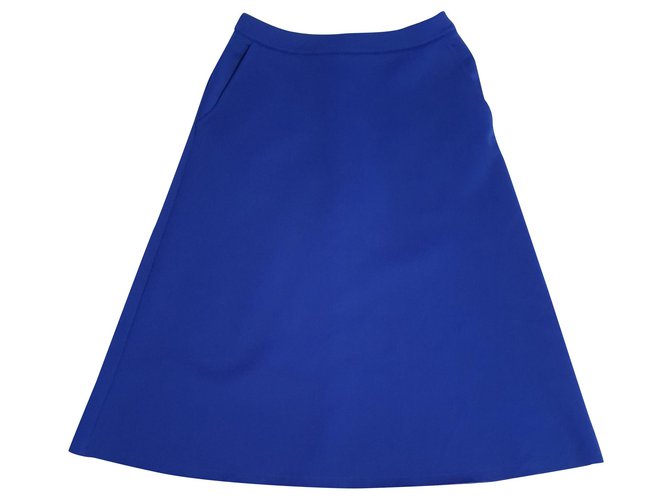 Autre Marque Etre Cecile - Skirts Polyester Polyuréthane Bleu  ref.176433