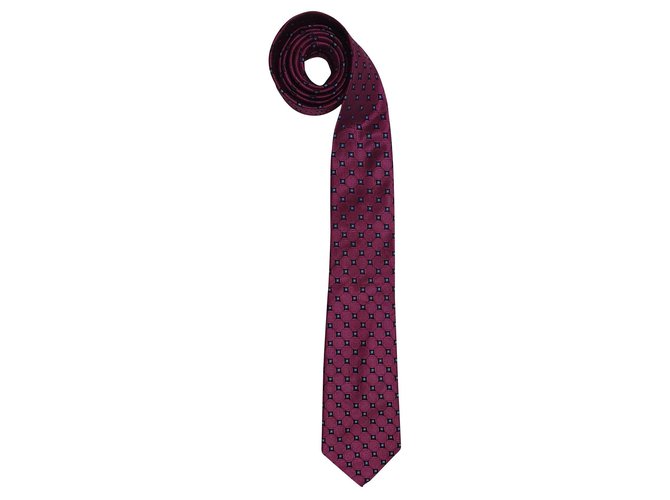 Ralph Lauren Krawatten Pink Mehrfarben Seide  ref.176468