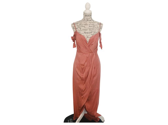 Zimmermann Dresses Coral Silk  ref.176640