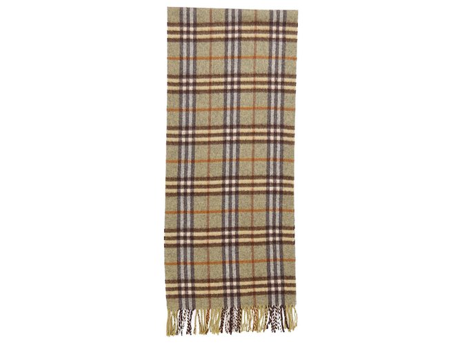 Burberry Novacheck cashmere scarf Multiple colors  ref.176823
