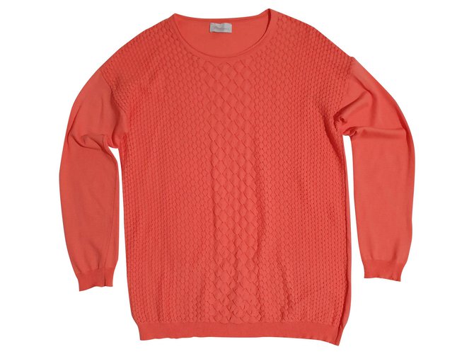 Marcel Ostertag Knitwear Orange Cotton  ref.176930
