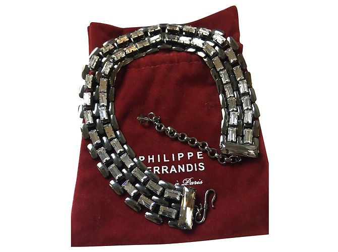 Philippe Ferrandis Choker-Halskette Silber