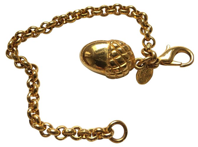 Inès de la Fressange Bracelet Golden Metal  ref.177041