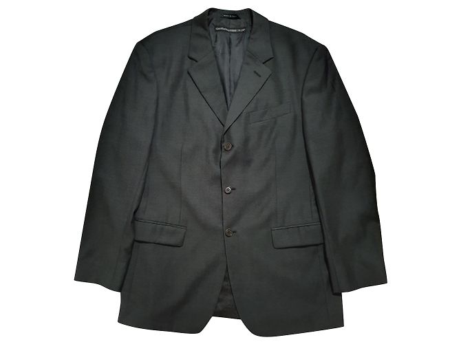Gianfranco Ferré Blazer aus Wolle Grau