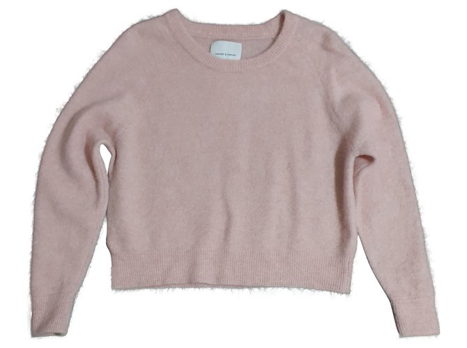 Samsoe & Samsoe Knitwear Pink Wool  ref.177188