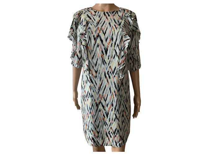 Autre Marque Vestido Warehouse de viscosa multicolor