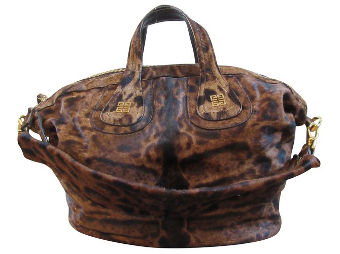Givenchy Handbags Leopard print Fur  ref.177601