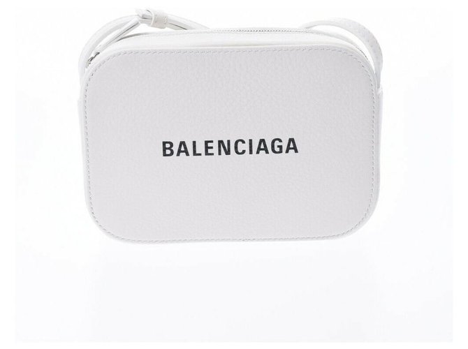 Balenciaga Camera White Leather  ref.178089