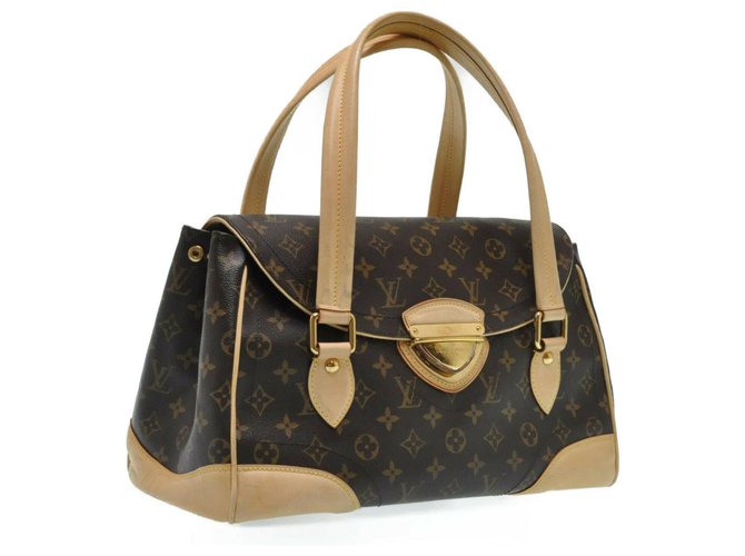 Louis Vuitton Beverly Brown Cloth  ref.178117