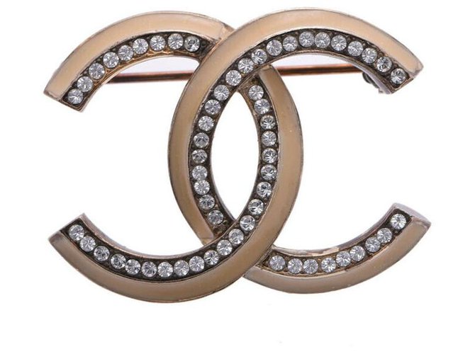 Chanel COCO Mark Golden Gold-plated  ref.178194