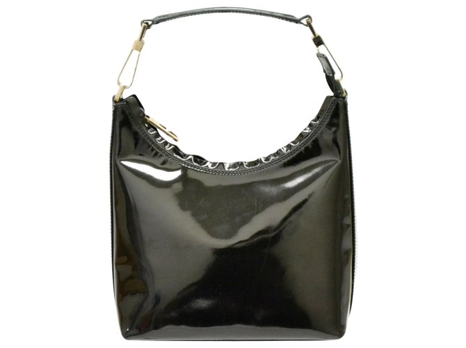 Gucci handbag Black Patent leather  ref.178302