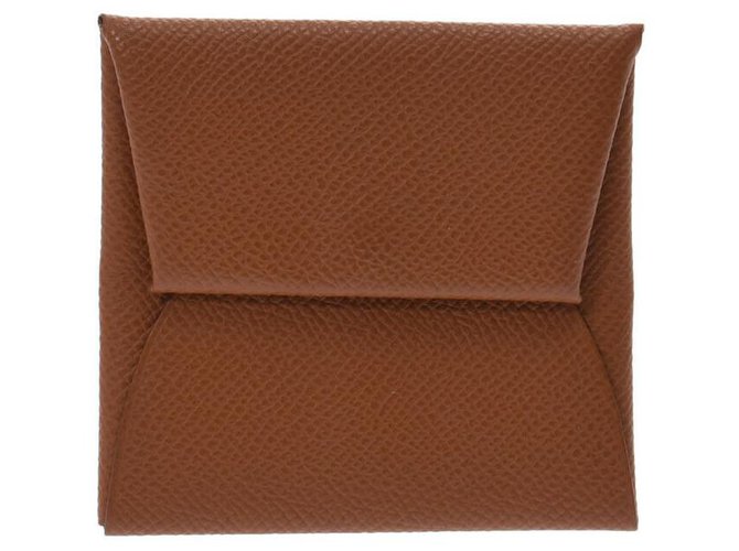 Hermès Bastia Brown Leather  ref.178342