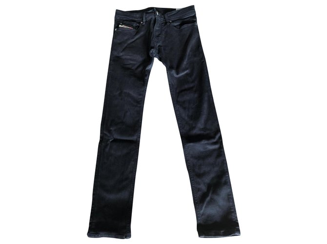 Diesel Pants Black Denim  ref.178403