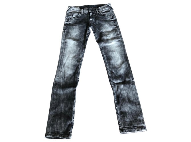 Pepe Jeans Pants Black Denim  ref.178406