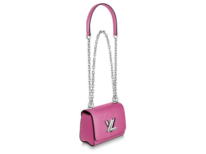 Louis Vuitton Twist LV bag new Pink Leather  ref.178428