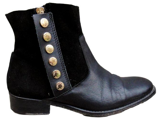 Botas Zadig & Voltaire Arcade modelo p 36 Negro