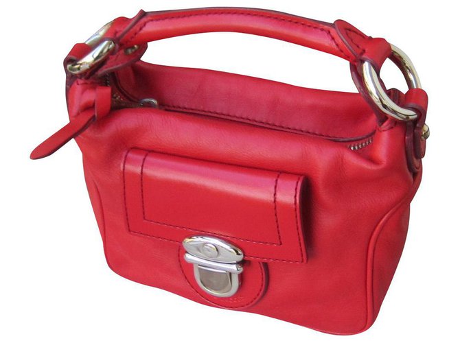 Marc Jacobs Handbags Red Leather  ref.178644