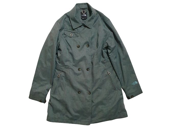 The North Face Jacke Blau Grün Polyester Nylon XL