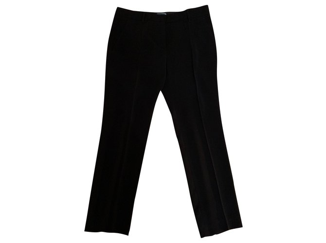 Prada Un pantalon, leggings Polyester Noir  ref.178981