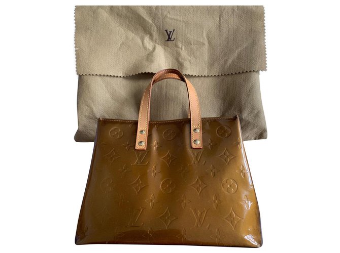 Louis Vuitton Vernis pm bag Brown Patent leather  ref.179023