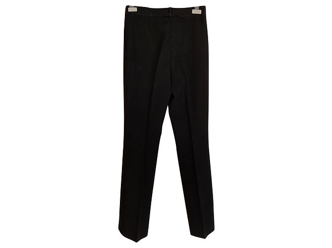 Pantalones de lana negros Céline