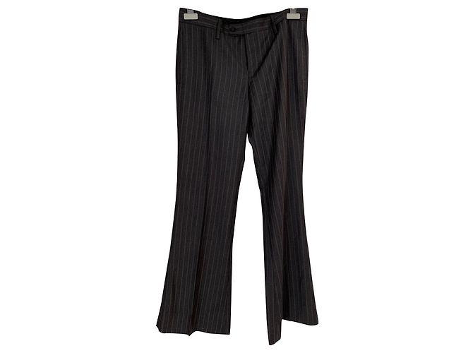 Gucci Grey Wool Pants