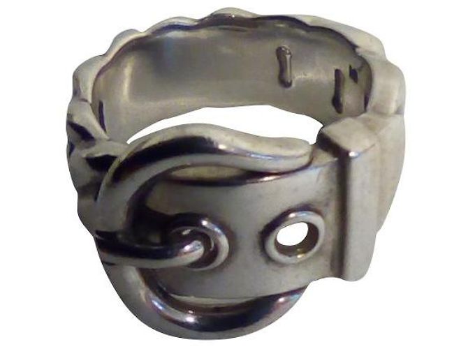 Hermès Hermes Ringgürtel Silber Geld