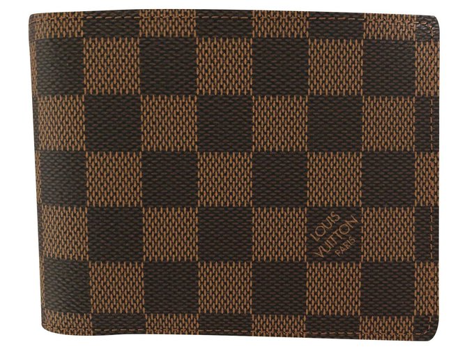 Louis Vuitton FLORIN Braun Leinwand  ref.191078