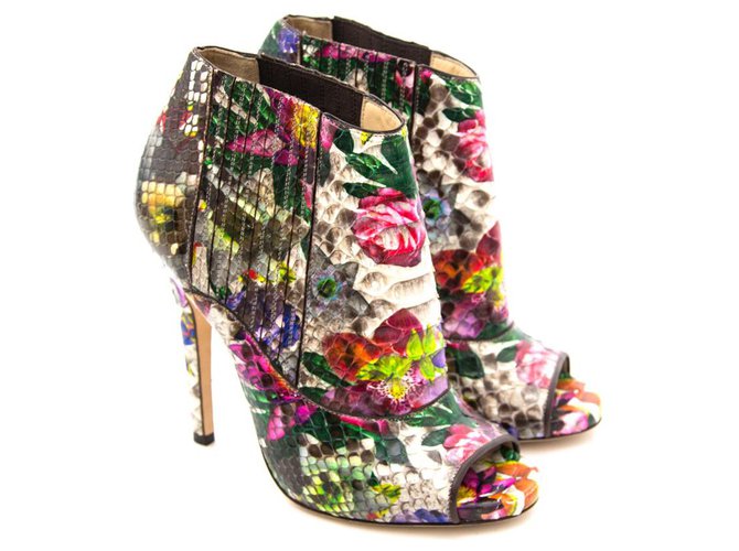 jimmy choo flower boots