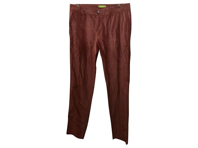 Versace Samthose, ES 50, fr 46, DE 44, US M Braun Pink