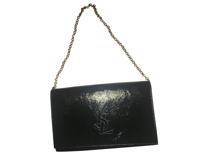 Yves Saint Laurent Handbags Black Leather  ref.179861
