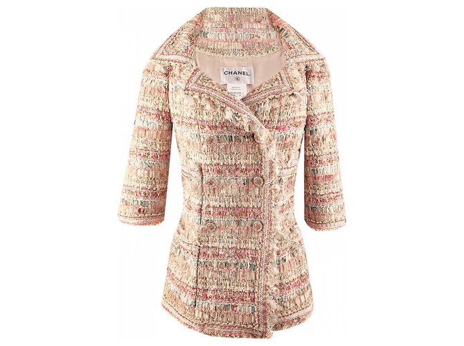 Chanel chaqueta de tweed ultra rara de Versalles Multicolor  ref.179884