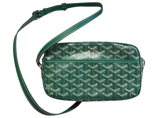 Goyard Cap Vert Green Messenger Bag, Men's Fashion, Bags, Sling