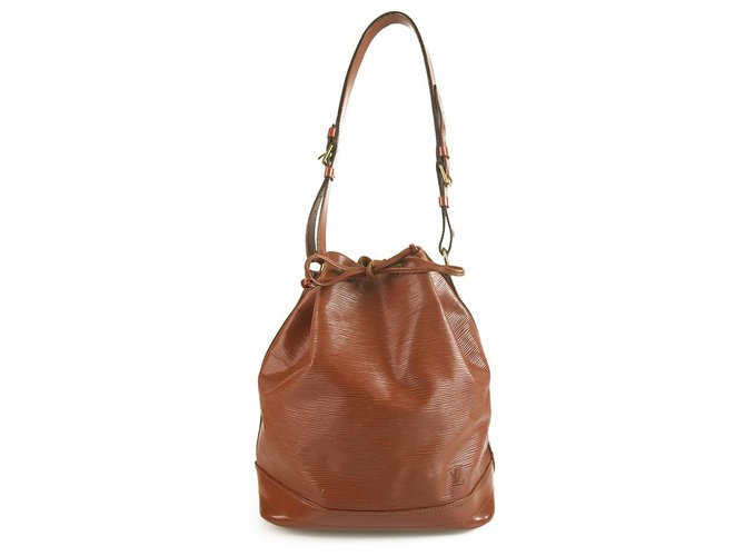 LOUIS VUITTON Epi Noe GM Tan brown handbag Bucket bag Leather ref.180376 -  Joli Closet