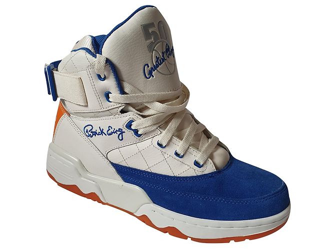 Sneakers alte Patrick Ewing in pelle multicolore