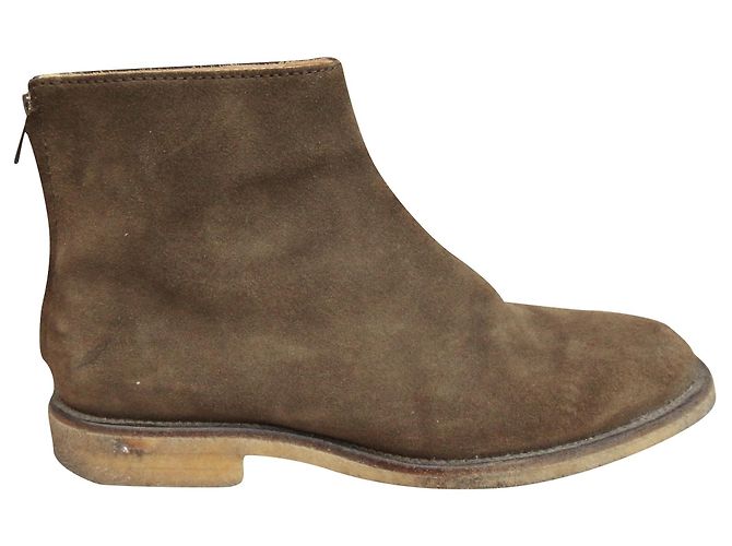 Apc Stiefel aus Wildleder braun Größe 43