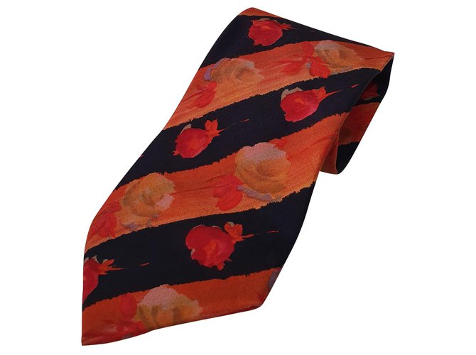 Kenzo Cravatte Multicolore Seta  ref.180484