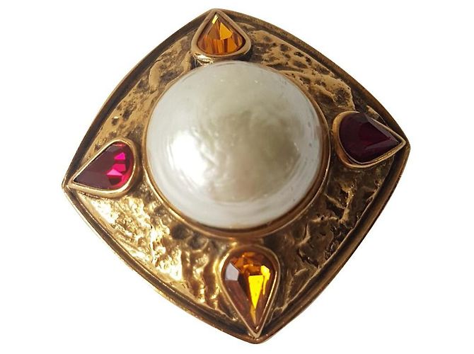 Goossens Pins e spille Rosso D'oro Crema Corallo