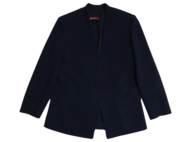 Max Mara Studio Blazer marineblau
