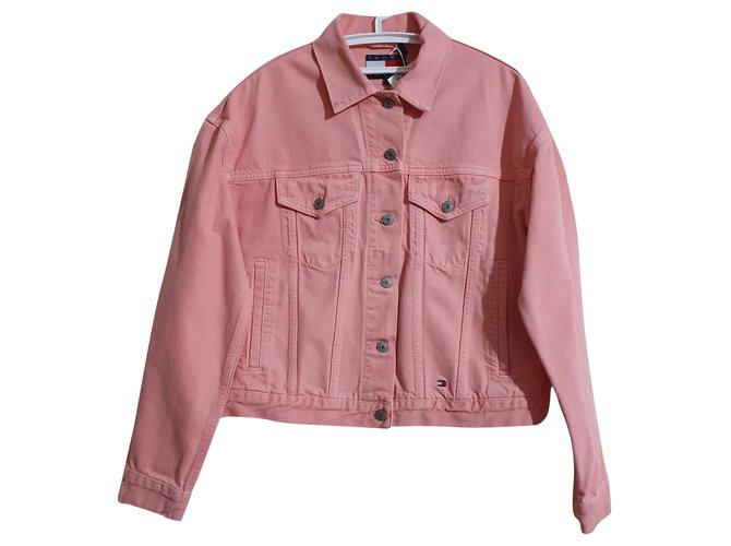 tommy hilfiger pink jacket
