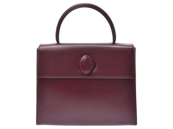 Cartier Vintage Handbag Leather  ref.180842