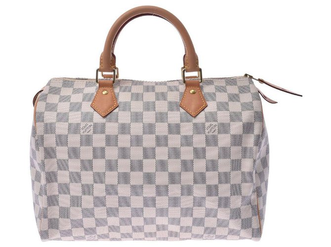 Uitgelezene Louis Vuitton Louis Vuitton Speedy 30 Handbags Cloth Beige ref CP-04