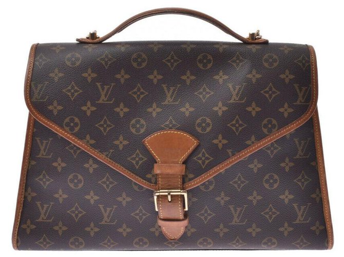 Louis Vuitton Beverly Marrom Lona  ref.181054