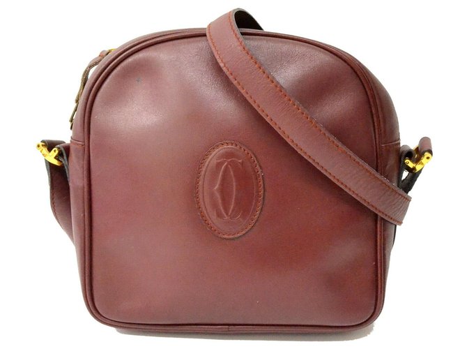 Cartier Must Line Shoulder Bag Leather  ref.181250